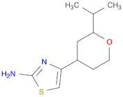 2-Thiazolamine, 4-[tetrahydro-2-(1-methylethyl)-2H-pyran-4-yl]-