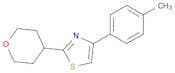 Thiazole, 4-(4-methylphenyl)-2-(tetrahydro-2H-pyran-4-yl)-