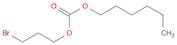 Carbonic acid, 3-bromopropyl hexyl ester
