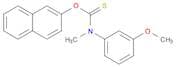 N-(3-methoxyphenyl)-N-methyl-1-naphthalen-2-yloxy-methanethioamide