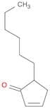 2-Cyclopenten-1-one, 5-hexyl-