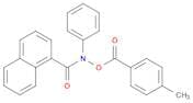 1-Naphthalenecarboxamide, N-[(4-methylbenzoyl)oxy]-N-phenyl-