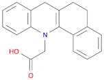 Benz[c]acridine-12(6H)-acetic acid, 5,7-dihydro-