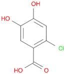 Benzoic acid, 2-chloro-4,5-dihydroxy-