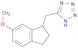 5-((2,3-DIHYDRO-6-METHOXY-1H-INDEN-1-YL)METHYL)-1H-TETRAZOLE