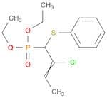 Phosphonic acid, [2-chloro-1-(phenylthio)-2-butenyl]-, diethyl ester