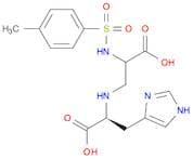 L-Histidine, N-[2-carboxy-2-[[(4-methylphenyl)sulfonyl]amino]ethyl]-, (S)-