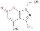 Pyrano[2,3-c]pyrazol-6(1H)-one, 1-ethyl-3,4-dimethyl-