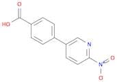 Benzoic acid,4-(6-nitro-3-pyridinyl)-