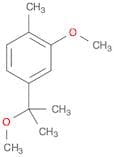 Benzene, 2-methoxy-4-(1-methoxy-1-methylethyl)-1-methyl-