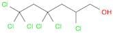 1-Hexanol, 2,4,4,6,6,6-hexachloro-