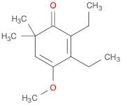 2,4-Cyclohexadien-1-one, 2,3-diethyl-4-methoxy-6,6-dimethyl-