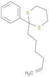 1,3-Dithiane, 2-(5-hexenyl)-2-phenyl-