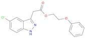 1H-Indazole-3-acetic acid, 5-chloro-, 2-phenoxyethyl ester