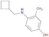 Phenol,4-[(cyclobutylmethyl)amino]-3-methyl-