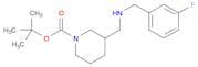 1-Piperidinecarboxylicacid, 3-[[[(3-fluorophenyl)methyl]amino]methyl]-, 1,1-dimethylethyl ester