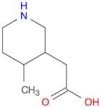 2-(4-methylpiperidin-3-yl)acetic acid