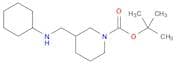 1-Piperidinecarboxylicacid, 3-[(cyclohexylamino)methyl]-, 1,1-dimethylethyl ester