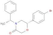 3-Morpholinone, 6-(4-bromophenyl)-4-[(1R)-1-phenylethyl]-, (6S)-