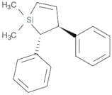 Silacyclopent-2-ene, 1,1-dimethyl-4,5-diphenyl-, trans-