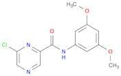 Pyrazinecarboxamide, 6-chloro-N-(3,5-dimethoxyphenyl)-