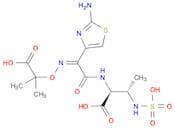 (2S,3S)-2-[[(2Z)-2-(2-Amino-4-thiazolyl)-2-[(1-carboxy-1-methylethoxy)imino]acetyl]amino]-3-(sulfo…