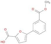 5-(3-Methoxycarbonylphenyl)-furan-2-carboxylic acid