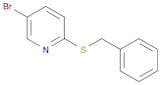 Pyridine, 5-bromo-2-[(phenylmethyl)thio]-