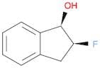 1H-Inden-1-ol, 2-fluoro-2,3-dihydro-, (1R,2S)-