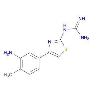 Guanidine, [4-(3-amino-4-methylphenyl)-2-thiazolyl]-