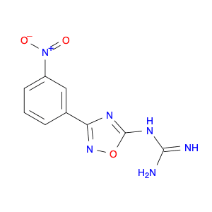 1-(3-(3-Nitrophenyl)-1,2,4-oxadiazol-5-yl)guanidine