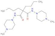 Propanediamide, 2,2-dibutyl-N,N'-bis(4-methyl-1-piperazinyl)-