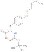 L-Phenylalanine, 4-(butyldithio)-N-[(1,1-dimethylethoxy)carbonyl]-