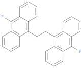 Anthracene, 9,9'-(1,2-ethanediyl)bis[10-fluoro-