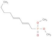 Phosphonic acid, (2E,4E)-2,4-nonadienyl-, dimethyl ester