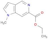 1H-Pyrrolo[3,2-c]pyridine-6-carboxylic acid, 1-methyl-, ethyl ester