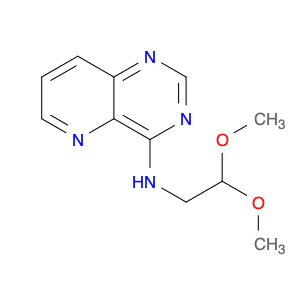 Pyrido[3,2-d]pyrimidin-4-amine, N-(2,2-dimethoxyethyl)-