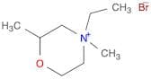 Morpholinium, 4-ethyl-2,4-dimethyl-, bromide