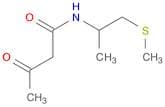 Butanamide, N-[1-methyl-2-(methylthio)ethyl]-3-oxo-