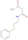 Butanamide, 3-oxo-N-[2-(phenylthio)ethyl]-