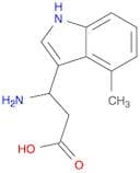 1H-Indole-3-propanoicacid, b-amino-4-methyl-