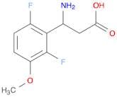 Benzenepropanoic acid, b-amino-2,6-difluoro-3-methoxy-