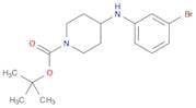 1-Piperidinecarboxylicacid, 4-[(3-bromophenyl)amino]-, 1,1-dimethylethyl ester