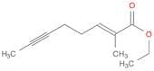 2-Octen-6-ynoic acid, 2-methyl-, ethyl ester, (E)-