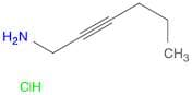 2-Hexyn-1-amine, hydrochloride