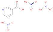 3-Pyridinecarboxylic acid, trinitrate