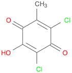 2,5-Cyclohexadiene-1,4-dione, 2,6-dichloro-3-hydroxy-5-methyl-