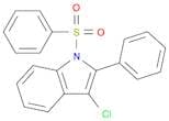 3-Chloro-2-phenyl-1-(phenylsulfonyl)-1H-indole