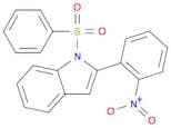 1H-Indole, 2-(2-nitrophenyl)-1-(phenylsulfonyl)-