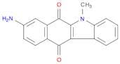 5H-Benzo[b]carbazole-6,11-dione, 8-amino-5-methyl-